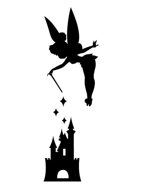 Free Tinkerbell Silhouette Images Download Free Tinkerbell Silhouette