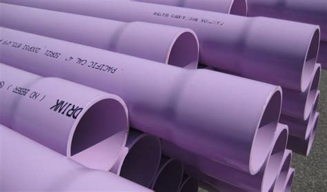 Reclaimed Water Sdrs Purple Solvent Weld Pacific Plastics Inc