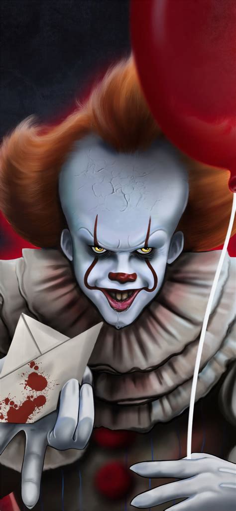 It Chapter Two 2019 4k Pennywise Art Iphone X Wallpapers Free Download