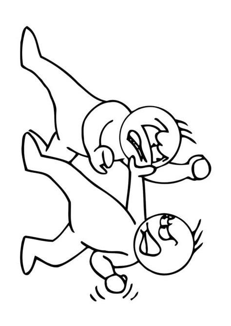 Dibujo Para Colorear Pelear Img 11683 Images