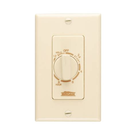 Check spelling or type a new query. Broan Decorative Wall Controls 20-Amp Ivory Rotary Light Switch with Wall Plate in the Light ...