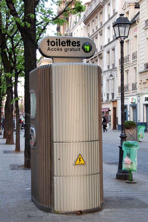 Automated Toilet Paris France Paris Trip Planning Paris Travel