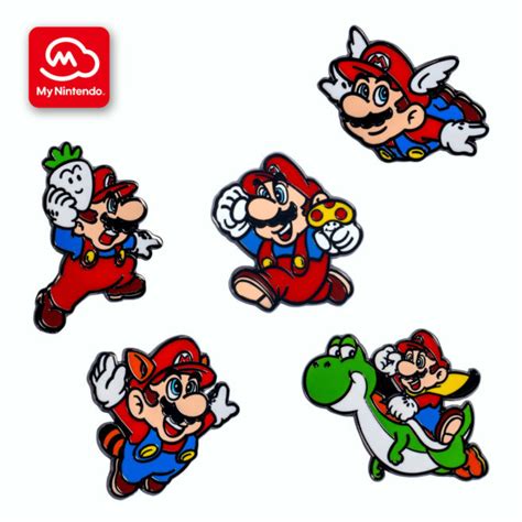 Super Mario Bros 35th Anniversary Pin Set 1 Now Up For Grabs