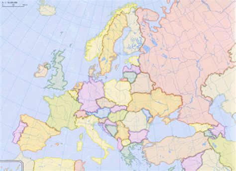 Mapa Mudo Politico Europa Images