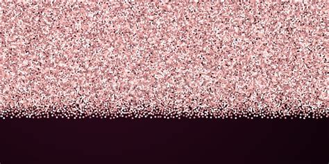 Pink Gold Glitter Luxury Sparkling Confetti Scatt Stock Illustration