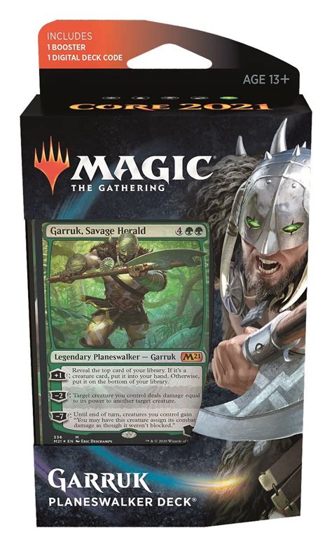Nevertheless, i've reflected on match results, community discussions, and my own personal magical experiences to explore how the current meta is developing. MAGIC THE GATHERING - CORE SET 2021 - PLANESWALKER DECK ...