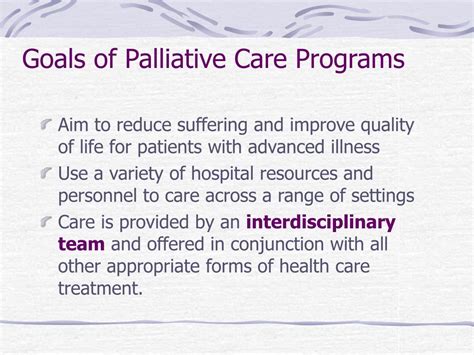 Ppt Palliative Care How Interdisciplinary Teams Make A Difference