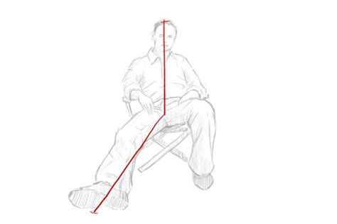 Person Sitting In Chair Drawing Easy You Sit On A Chair If It S Hard