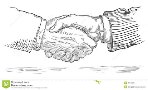Businessmen greet each other business team vector. People shaking hands stock vector. Illustration of ...