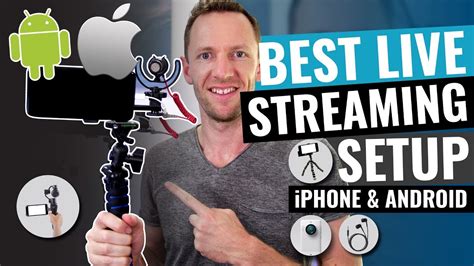 Best Live Streaming Setup For Smartphones Iphone And Android Youtube