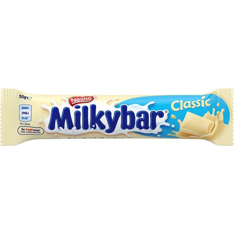 Calories In Nestle Milkybar White Chocolate Bar Calcount