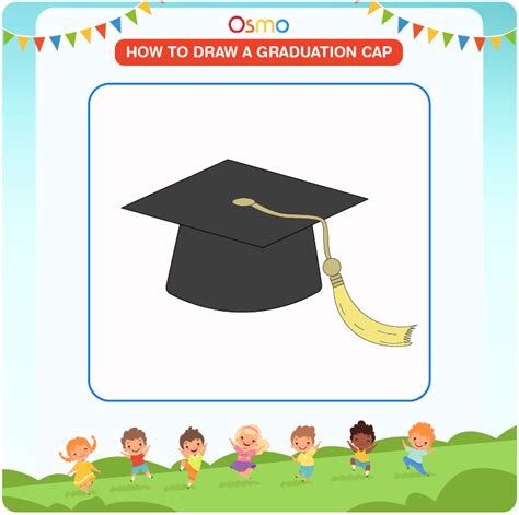 How To Draw A Graduation Cap A Step By Step Tutorial For Kids