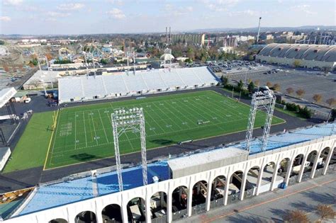 The hersheypark stadium is one of the grandest venues in pennsylvania. Hersheypark Stadium - Brock USA - Shock Pads for Artificial Turf