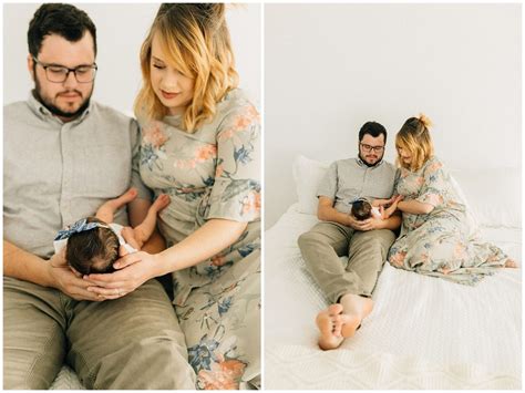 Newborn Lifestyle Studio Session Olivia Grace By Two Photography