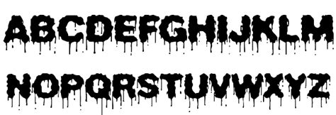 16 Dripping Text Font In Word Images Paint Dripping Graffiti Font