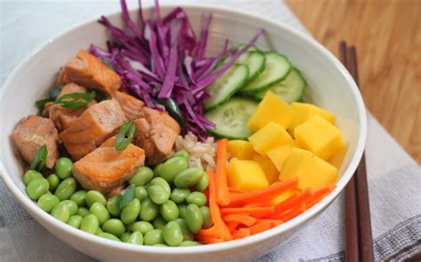 Colorful Delicious And Healthy Poke Bowls Are A Food Trend We Can Get