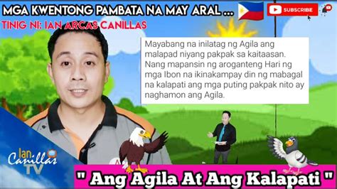 Ang Kwento Ng Agila At Ang Kalapati Educational Stories Youtube