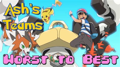 Ranking Every Pokemon Owned By Ash Ketchums Friends From Worst To Best