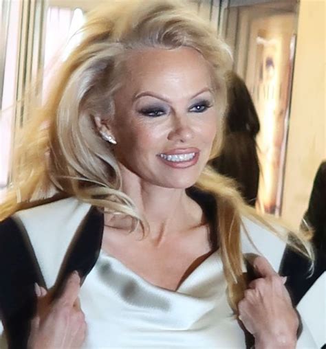 Pamela Anderson Arrives At Pamela A Love Story Premiere At Paris Theatre In New York 02012023