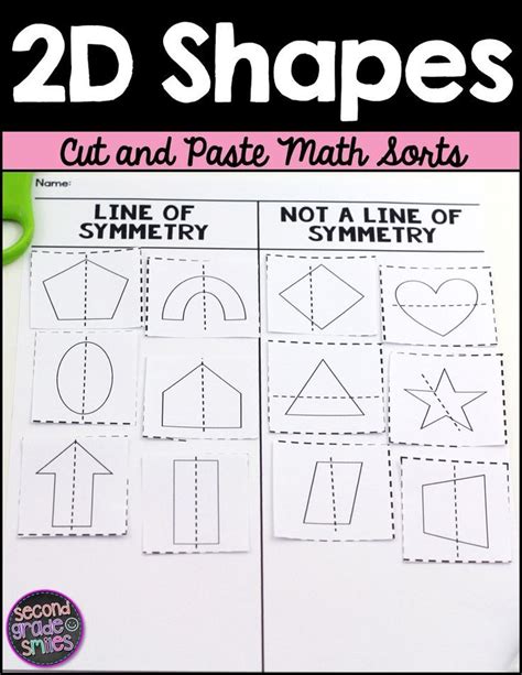 ️2d Shapes Symmetry Worksheet Free Download