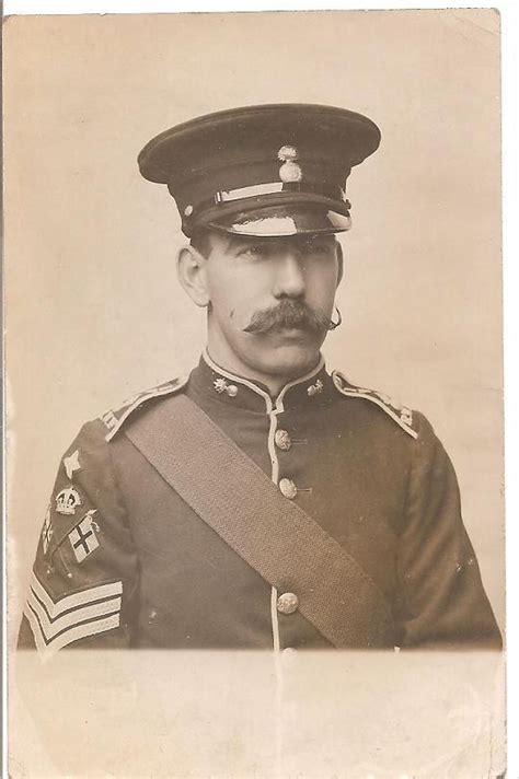 A Colour Sergeant From The 1st Volunteer Battalion Rwf C 1908