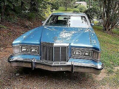 1979 Mercury Cougar Blue Rwd Automatic Xr7 For Sale Mercury Cougar