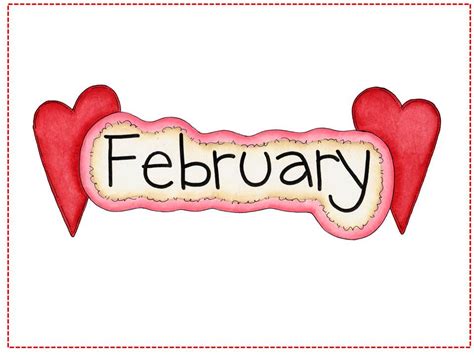 Clipart February Clip Art Library