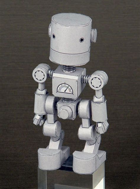 Chibi Robo Paper Toy Roboterbasteln Paper Toys Paper Robot Robot