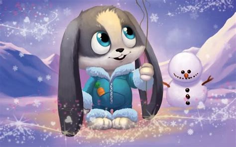 Cute Schnuffel Bunny Cartoon Rabbit Wallpapers 1680x1050