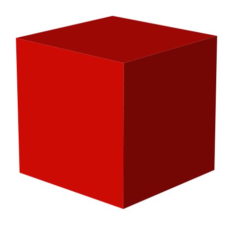 3d Red Rendering Cube Clipart Png Transparent Background Free Download