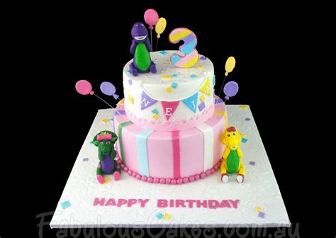 Barney And Friends Cakes Fabulous Cakes