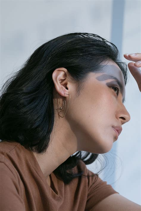 Knobbly Studio X Laurie Franck Deconstructed Nude Earring ONETENTH ME