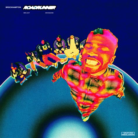 Simple album cover I made for ROADRUNNER: NEW LIGHT, NEW MACHINE using