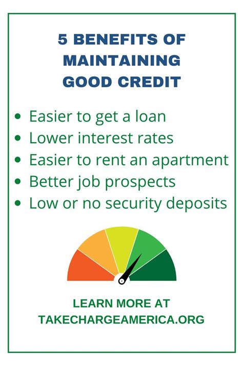 5 Benefits of Maintaining Good Credit | Good credit, Financial ...