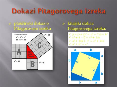 Ppt Pitagorov Izrek Powerpoint Presentation Free Download Id6051569