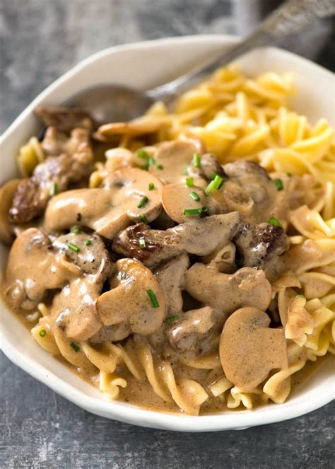 Beef stroganoff is presumably russian in origin, but it has kind of cemented itself into the american how to thicken beef stroganoff. Beef Stroganoff | Recipe | Eat beef, Recipetin eats, Beef ...