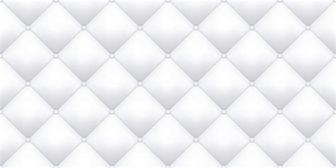 White Leather Upholstery Texture Pattern Background Vector Vintage