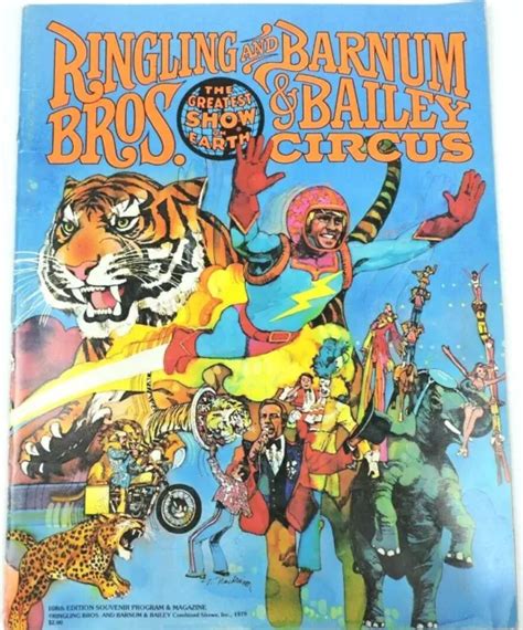 RINGLING BROS AND Barnum Bailey Circus Souvenir Program Greatest