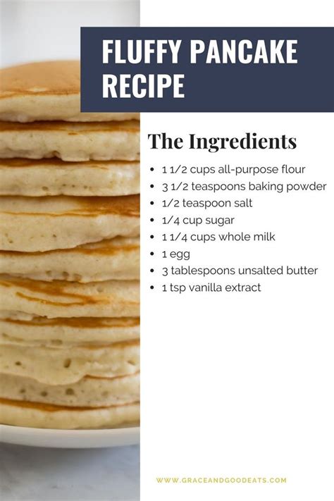 Best Ever Homemade Pancakes Recipe Homemade Pancake Recipe Recipes