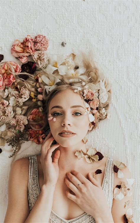 Creative Portrait Photography Floral Photography Photography Inspo
