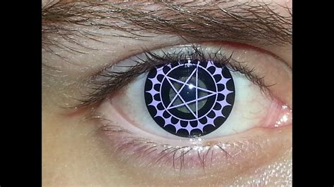 Ciel Phantomhive Contacts Black Butler Youtube