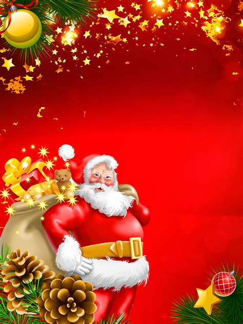 Natal Papai Noel Cartazes Material De Fundo Imagens De Natal Download