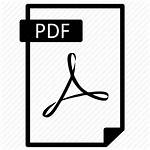 Pdf Icon Document Extension Line Icons Paper