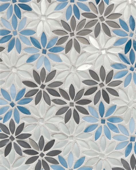 Dapper Daisy Tile Wall Tiles Design Artistic Tile Mosaic Bathroom Tile