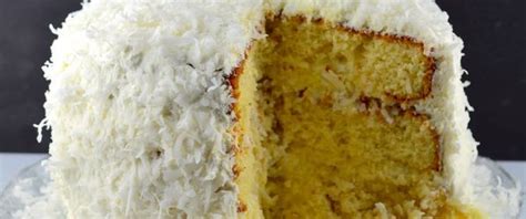 After taking cake out of oven, while warm, poke holes with fork all over top of cake. Paula Deen's Jamie's Coconut Cake | Recipe | Coconut cake ...