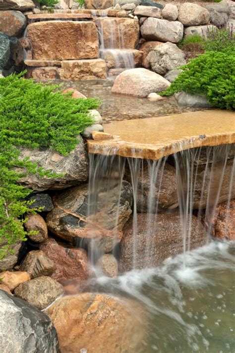 Pictures Of Backyard Garden Waterfalls Ideas Designs