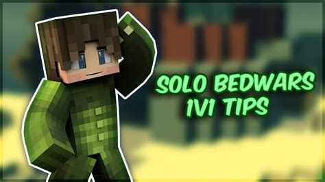 Solo Bedwars 1v1 Tipstricks Youtube