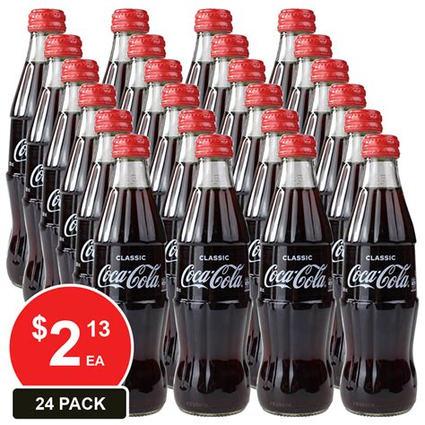 Coca Cola 300ml Coke Glass Screw Bottle 24 Pack Buy Drinks