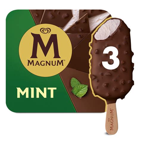 Magnum Mint Ice Cream 3 X 100ml Magnum Ice Cream