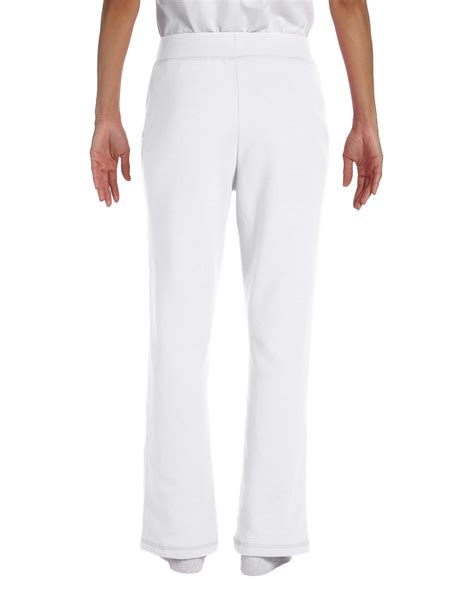 New Gildan Ladies 5050 Open Bottom Sweatpants With Pockets Sizes S 2xl